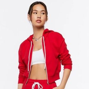 Basic Fleece Zip-Up Hoodie